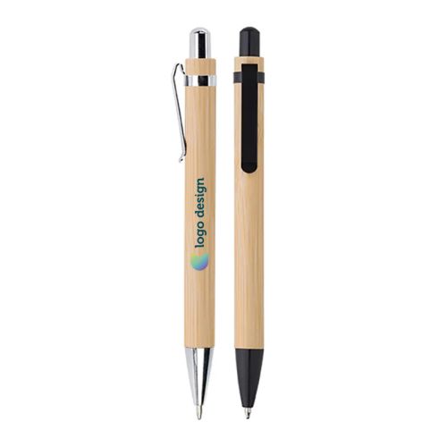 Bamboo pen | blue ink - Image 1