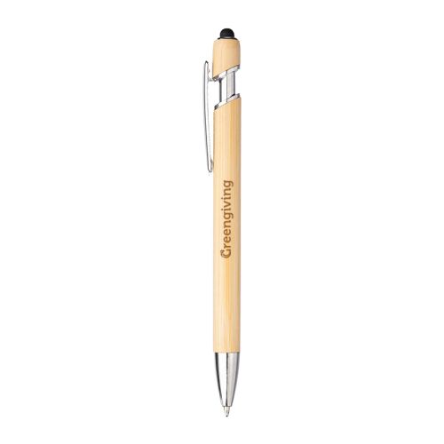 Bamboo pen with stylus - Image 1