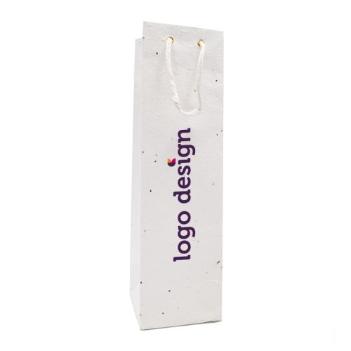 Seedpaper wine bag - Image 1