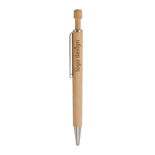 Printed wooden ballpoint pen - Image 1