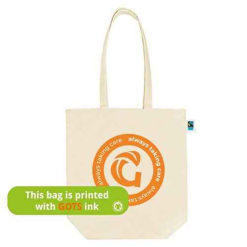 Fair trade mesh shopping bag