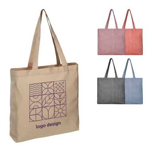 Recycled tote bag | 210 gsm - Image 1