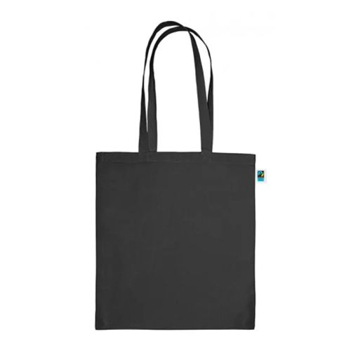 Fairtrade carrier bag black - Image 2