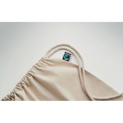 Fairtrade cotton drawstring bag - Image 3