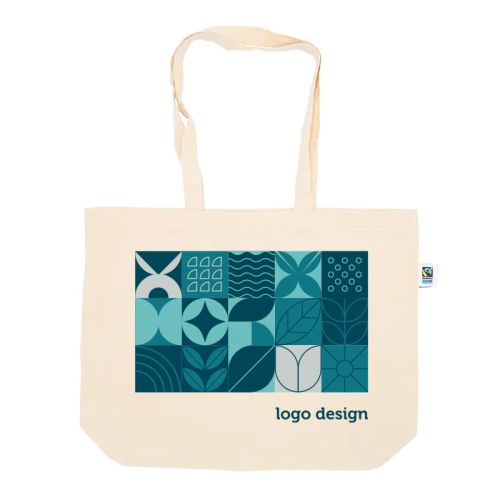 Shopper ecru XL | Fairtrade - Image 1