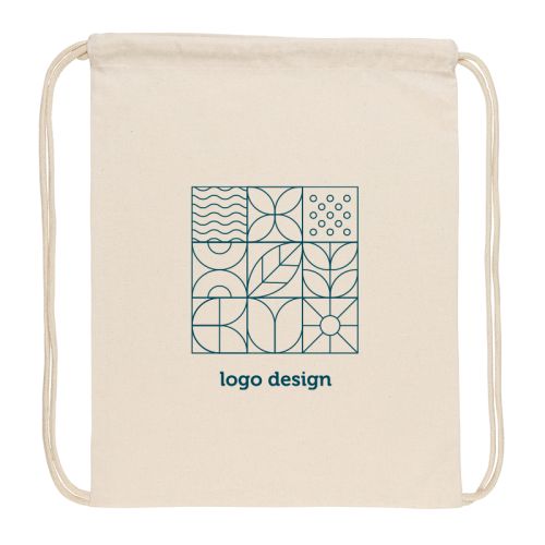 Recycled cotton backpack - Image 1