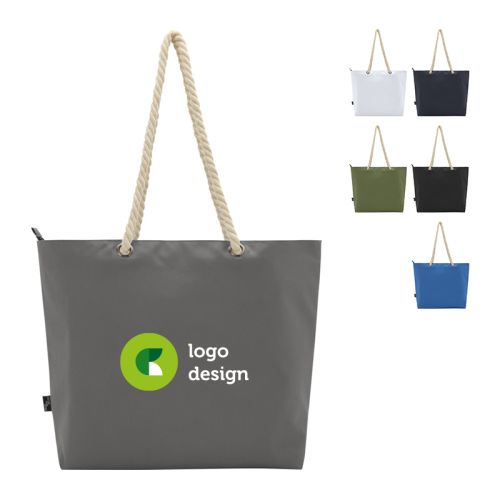 Recycled beach cooler bag - Image 1