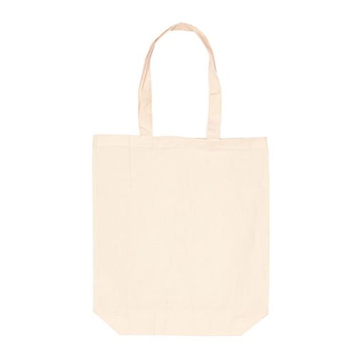 Ecru cotton shopper small | 155 gsm - Image 2