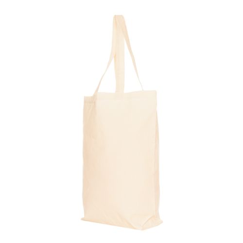 Ecru cotton shopper small | 155 gsm - Image 3