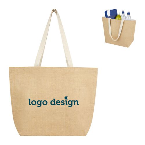 Cooler bag jute - Image 1