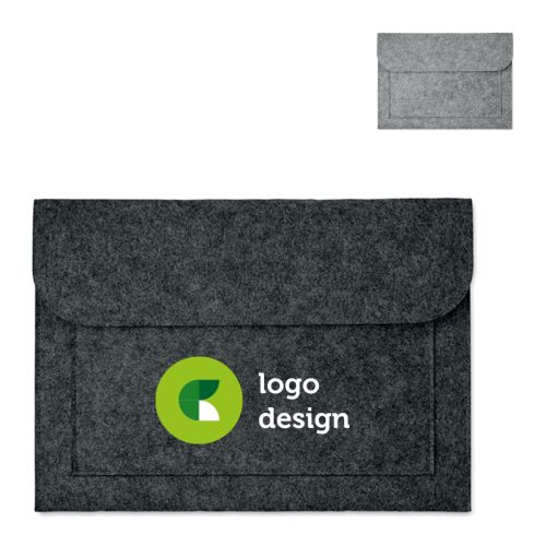 RPET felt laptop sleeve - Image 1