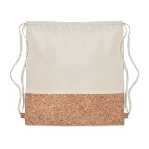 Cotton backpack with cork - Image 2