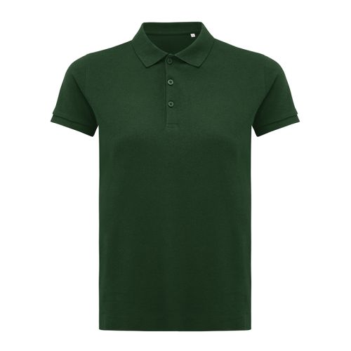 Women's polo shirt recycled cotton - Image 6