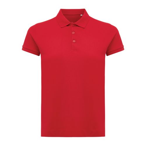 Women's polo shirt recycled cotton - Image 13