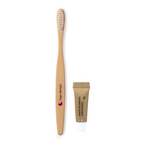 Bamboo toothbrush set - Image 1