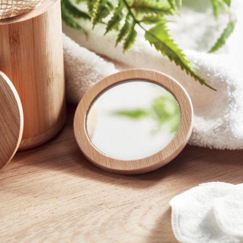 Bamboo compact mirror - Image 6